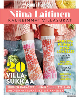 Niina Laitinen Kauneimmat Villasukat -lehti Main Image