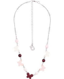 AARIKKA BLUE WING P661/ROSE NECKLACE Main Image