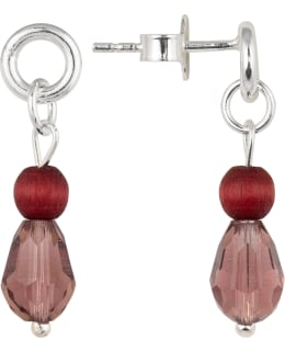 AARIKKA LASIPISARA U635/RED EARRINGS Main Image