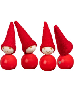 AARIKKA 4PCS 7CM RED ELF MAGNETS Main Image