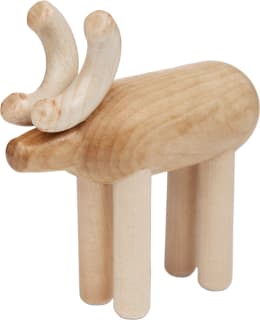 AARIKKA 14CM WOOD REINDEER Main Image