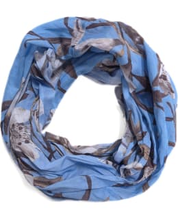 LASESSOR LEANNE-550-BLUE W LOOP SCARF Main Image
