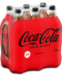 COCA COLA ZERO 6-PACK 1,5L V.JUOMA PLO Main Image
