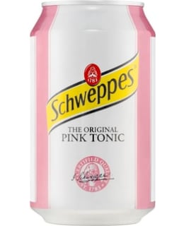 Schweppes Pink Tonic 33cl can Main Image