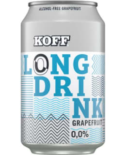 Koff Long Drink Grapefruit 0,33 l alkoholiton lonkero Main Image