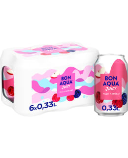 BONAQUA VILLIT VAT 0,33L 6P H.JUOMA TLK Main Image