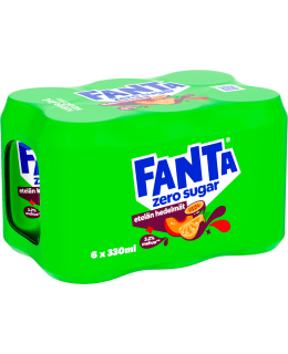 FANTA ETELÄ H ZERO 0,33L 6-P V.JUOMA TLK Main Image