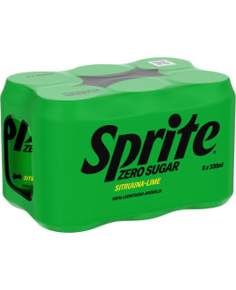 SPRITE ZERO 0,33 L 6-P V.JUOMA TLK Main Image