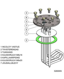 JÄSPI VLM VLS 3KW VASTUSPAKETTI Main Image