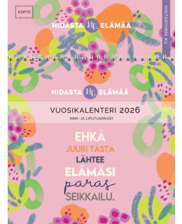 HIDASTA ELÄMÄÄ 2026 SEINÄKALENTERI Main Image