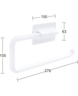 HABO VALKOINEN MUOVI TALOUSPAPERITELINE Main Image