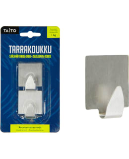 TAITO 2KPL NELIÖ TERÄS TARRAKOUKKU Main Image