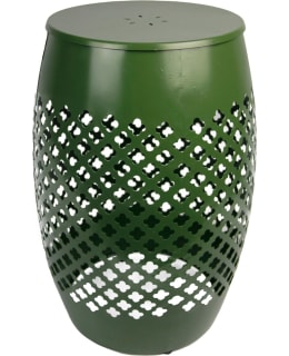 METAL STOOL/TABLE GREEN 31X31X42,5CM Main Image