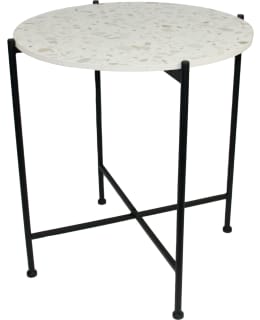 TABLE WITH STONE TOP FLODABLE DIA 48CM Main Image