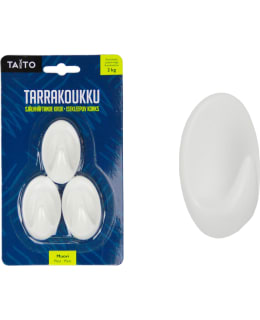 TAITO 3KPL VALKOINEN MUOVI TARRAKOUKKU Main Image