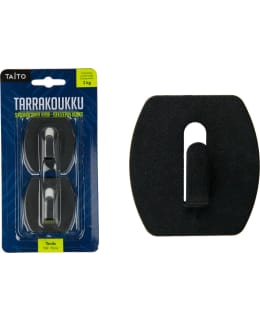 TAITO 2KPL MUSTA TERÄS TARRAKOUKKU Main Image