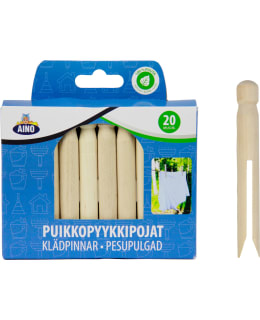 AINO 20 KPL PUU PUIKKOPYYKKIPOJAT Main Image
