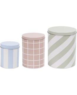 MUURLA SIN,VIHR,BEIG 3KPL SÄILYTYSPURKIT Main Image