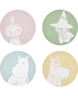 MUURLA MUUMI 4 KPL 10 CM LASINALUNEN Main Image