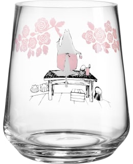 MOOMIN LANTERN/VASE ROSES 17,5CM Main Image
