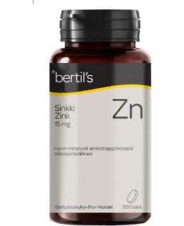 BERTIL`S 15MG 200TABL SINKKI Main Image