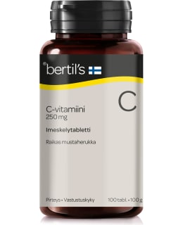 BERTIL’S C-VIT 100TABL. RAVINTOLISÄ Main Image
