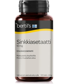 BERTIL'S SINKKIASET 120TABL RAVINTOLISÄ Main Image