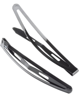 CAILAP HIUSNAPSU METALLI MUSTA 2 KPL Main Image