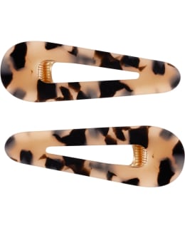 CAILAP 433901 TORTOISE 2 PCS HAIR CLIP Main Image