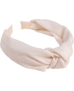 CAILAP 434221 WHITE KNOT HAIR BAND Main Image