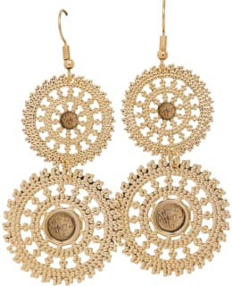 CAILAP 434401 PENDANT LACE EARRINGS Main Image
