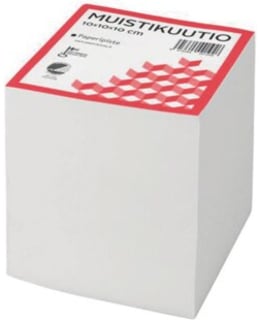 PAPERIPISTE  10X10x10 CM MUISTIKUUTIO Main Image