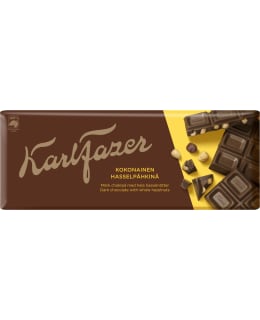 FAZER TUMMA SUKLAA&HASSELPÄHKINÄT LEVY Main Image