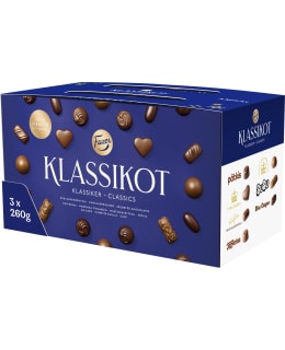 FAZER KLASSIKOT SUKLAAKONVEHTI 3X260G Main Image