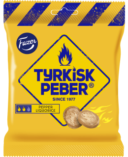 TYRKISK PEBER LIQUORICE 120 G PUSSI Main Image