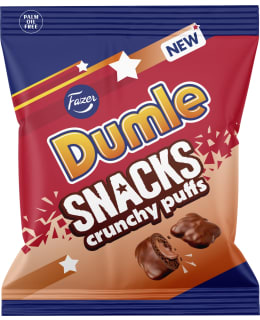FAZER DUMLE SNACKS CRUN PUFFS 140G PUSSI Main Image