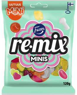 FAZER REMIX MINI MINIS 120 G KARKKIPUSSI Main Image