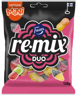 FAZER REMIX MINI DUO 120 G KARKKIPUSSI Main Image