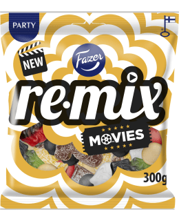 FAZER REMIX MOVIES 300 G KARKKIPUSSI Main Image