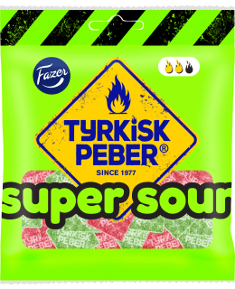 FAZER TYRKISK PEBER SUPER SOUR 80G PUSSI Main Image