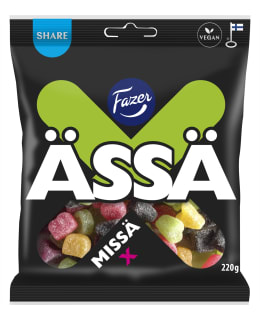 FAZER ÄSSÄ MISSÄ X 220G KARKKIPUSSI Main Image
