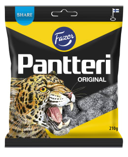 FAZER PANTTERI SALMIAKKI 210G PUSSI Main Image