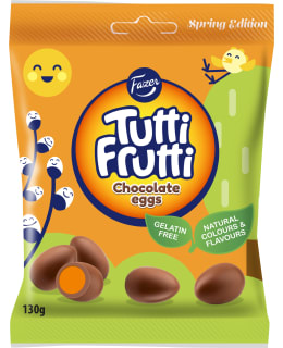 FAZER TUTTI FRUTTI 130 G CHOCOLATE EGGS Main Image