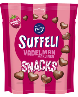 FAZER SUFFELI SNACKS VADELMA 140G PUSSI Main Image
