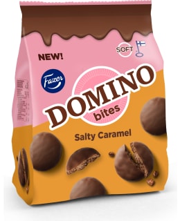 FAZER DOMINO BITES SALT CARAM 185G KEKSI Main Image