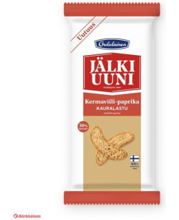 Oululainen Jälkiuuni Kermaviili ja Paprika 120g kauralastu Main Image