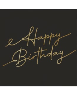 LAUTASLIINA HAPPY BIRTHDAY 25X25CM 20KPL Main Image