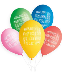 ILOISTA VAPPUA 5 KPL ILMAPALLO Main Image