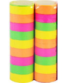 Neon coloured streamer 2 rolls Main Image