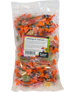 RUNEBERG LÄTKÄLIIGA&TUTTIFRUT 300G PUSSI Main Image